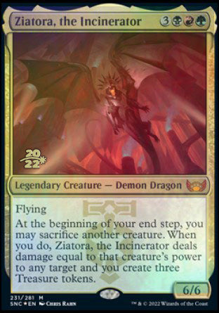 Ziatora, the Incinerator [Streets of New Capenna Prerelease Promos] | Tabernacle Games