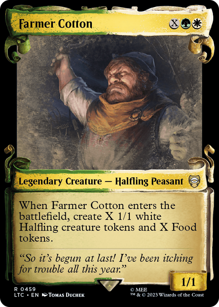 Farmer Cotton [The Lord of the Rings: Tales of Middle-Earth Commander Showcase Scrolls] | Tabernacle Games