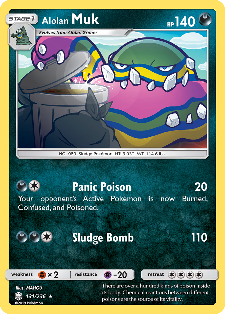 Alolan Muk (131/236) [Sun & Moon: Cosmic Eclipse] | Tabernacle Games