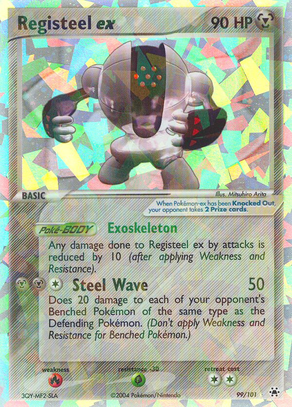 Registeel ex (99/101) [EX: Hidden Legends] | Tabernacle Games