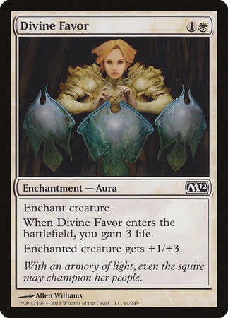 Divine Favor [Magic 2012] | Tabernacle Games