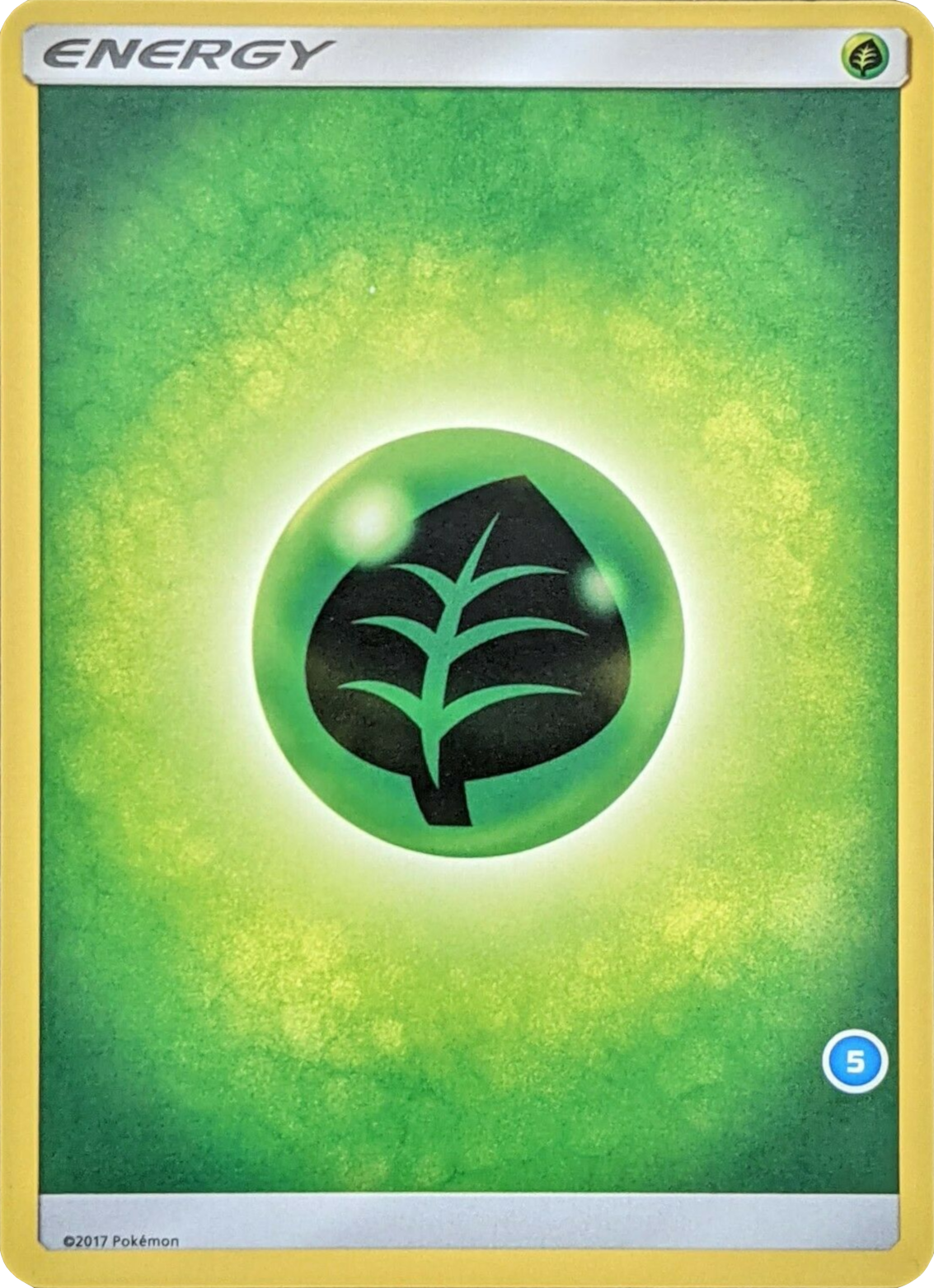 Grass Energy (Deck Exclusive #5) [Sun & Moon: Trainer Kit - Alolan Ninetales] | Tabernacle Games
