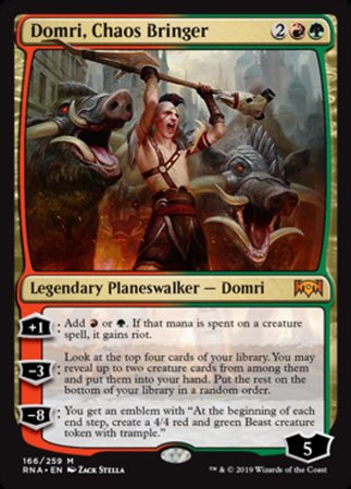 Domri, Chaos Bringer [Ravnica Allegiance] | Tabernacle Games