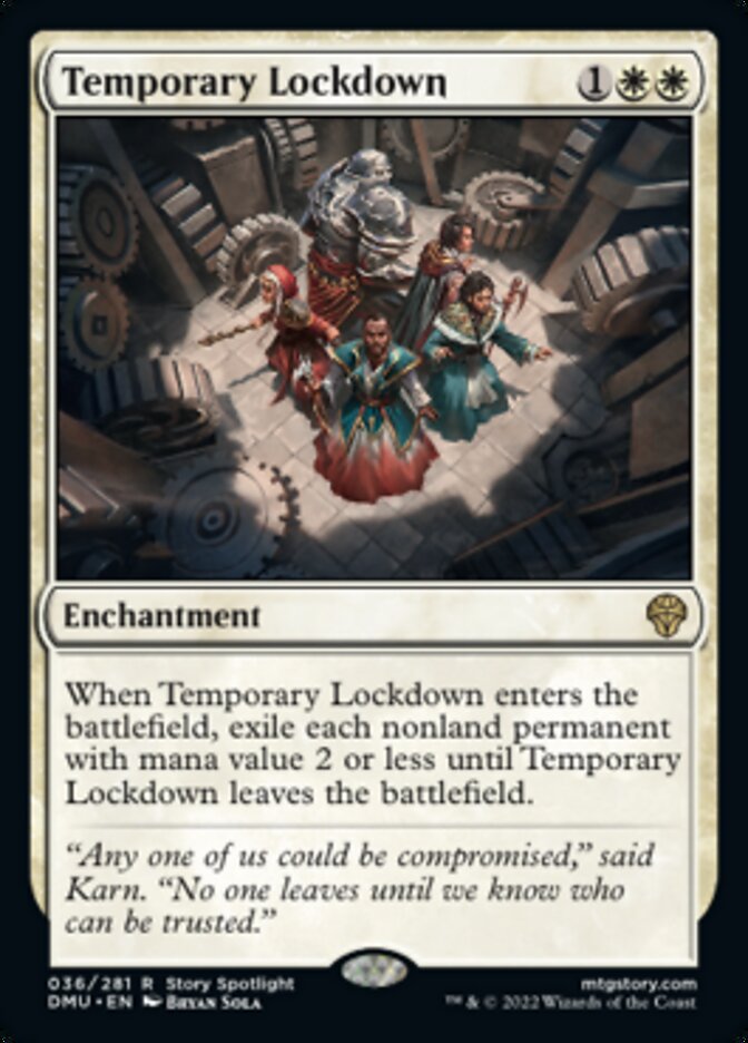 Temporary Lockdown [Dominaria United] | Tabernacle Games