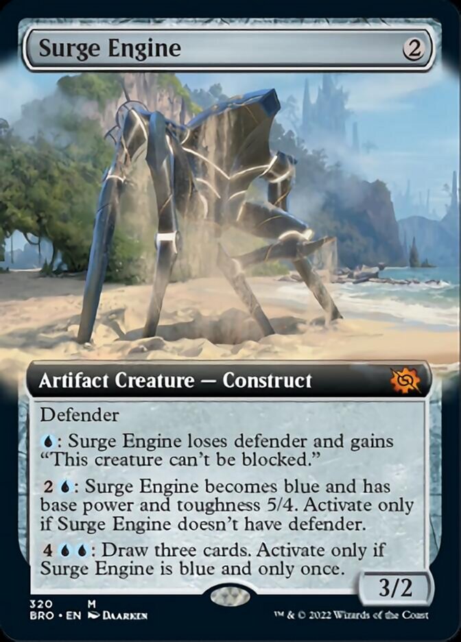 Surge Engine (Extended Art) [The Brothers' War] | Tabernacle Games