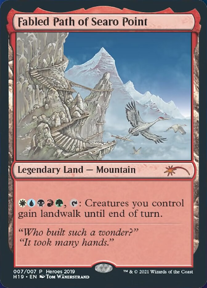 Fabled Path of Searo Point [Heroes of the Realm 2019] | Tabernacle Games