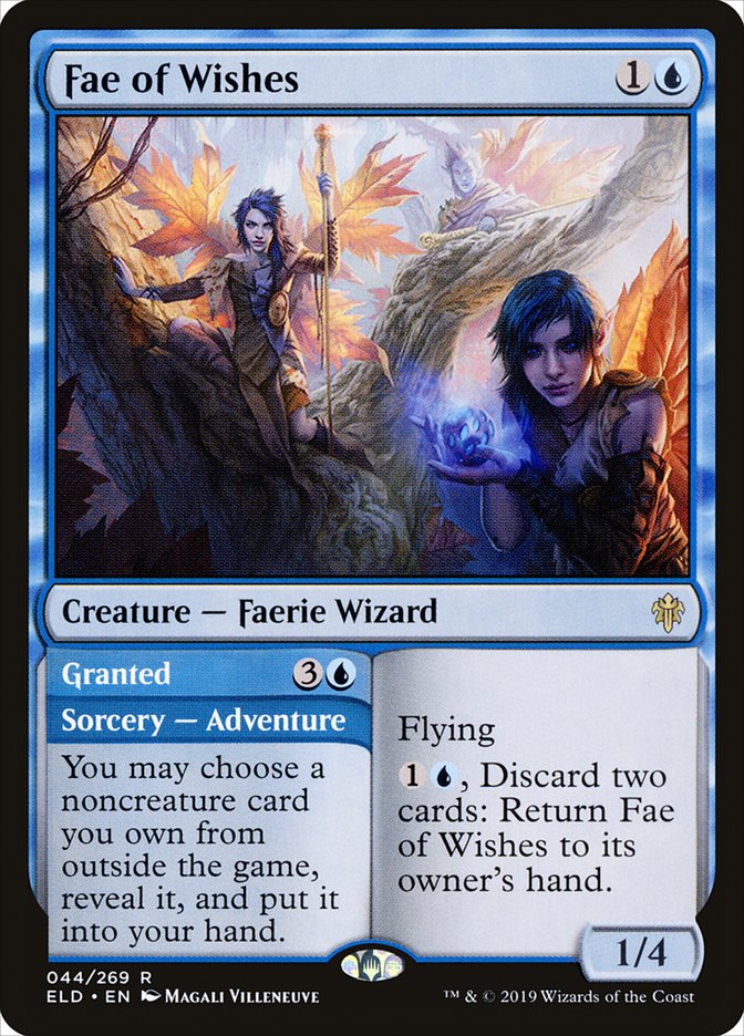 Fae of Wishes // Granted [Throne of Eldraine] | Tabernacle Games