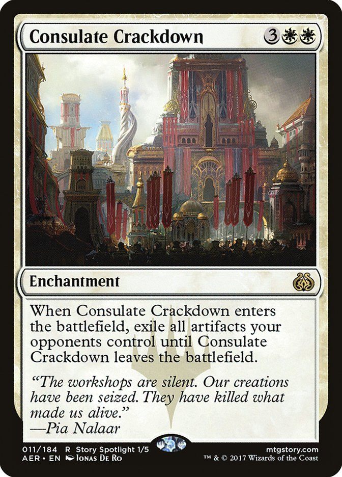 Consulate Crackdown [Aether Revolt] | Tabernacle Games