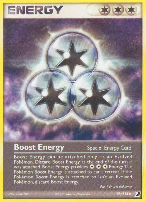 Boost Energy (98/115) [EX: Unseen Forces] | Tabernacle Games