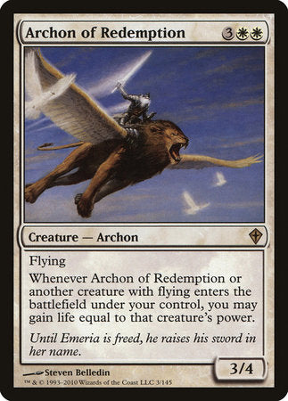 Archon of Redemption [Worldwake] | Tabernacle Games