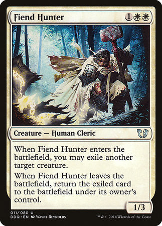 Fiend Hunter [Duel Decks: Blessed vs. Cursed] | Tabernacle Games