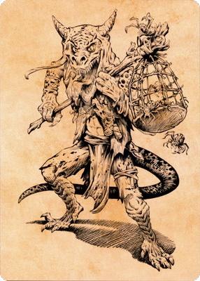 Taunting Kobold Art Card [Commander Legends: Battle for Baldur's Gate Art Series] | Tabernacle Games