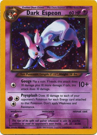 Dark Espeon (4/105) [Neo Destiny Unlimited] | Tabernacle Games