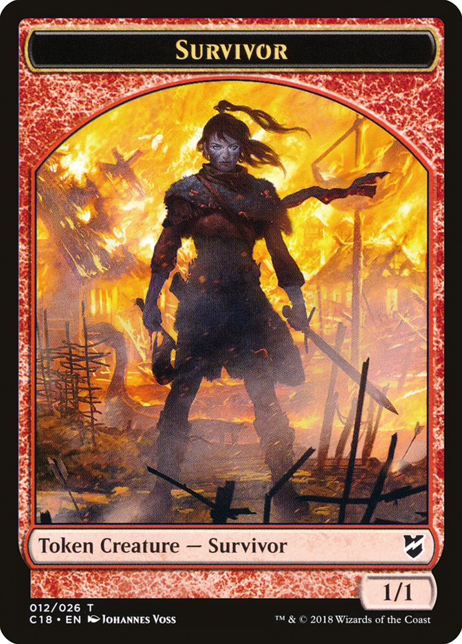 Survivor [Commander 2018 Tokens] | Tabernacle Games