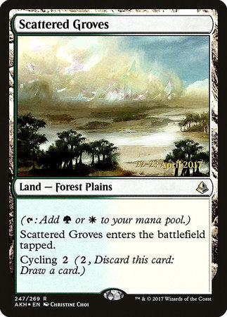 Scattered Groves [Amonkhet Promos] | Tabernacle Games