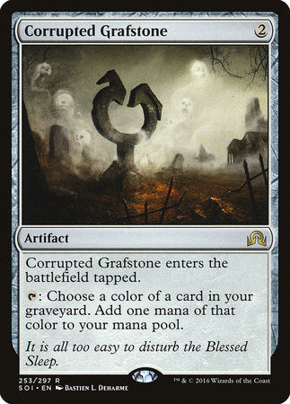 Corrupted Grafstone [Shadows over Innistrad] | Tabernacle Games