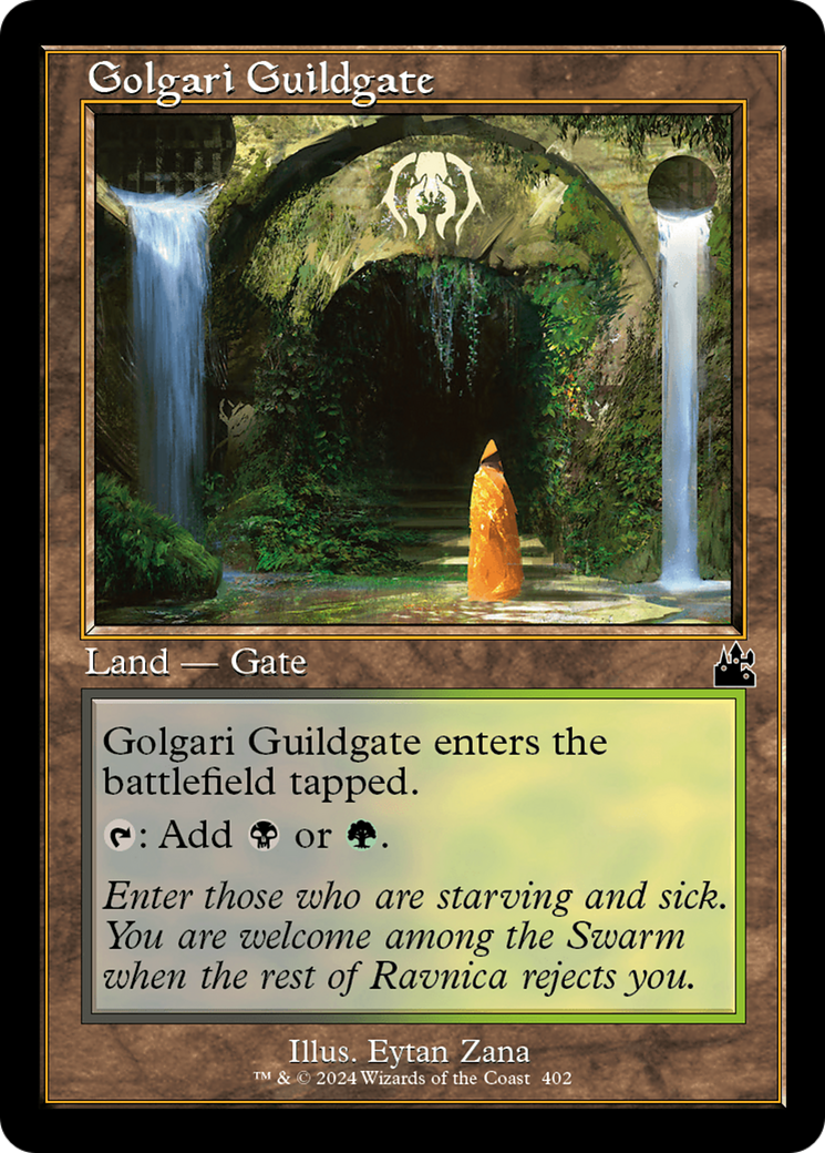 Golgari Guildgate (Retro Frame) [Ravnica Remastered] | Tabernacle Games