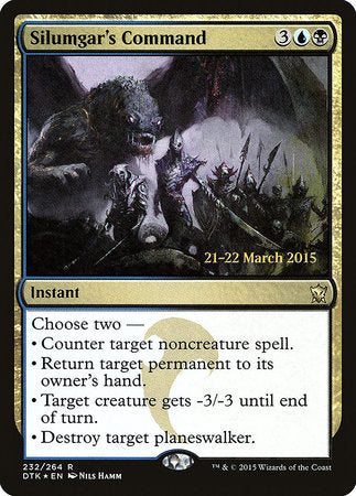 Silumgar's Command [Dragons of Tarkir Promos] | Tabernacle Games