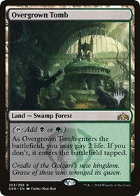 Overgrown Tomb [Promo Pack: Throne of Eldraine] | Tabernacle Games