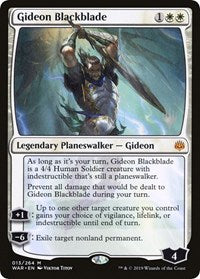 Gideon Blackblade [Promo Pack: Throne of Eldraine] | Tabernacle Games