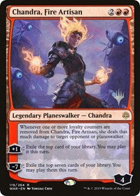 Chandra, Fire Artisan [Promo Pack: Throne of Eldraine] | Tabernacle Games