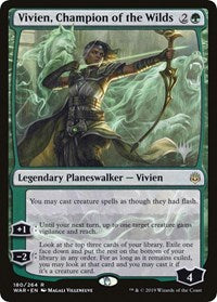 Vivien, Champion of the Wilds [Promo Pack: Throne of Eldraine] | Tabernacle Games