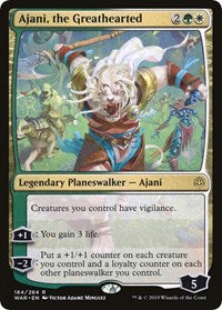Ajani, the Greathearted [Promo Pack: Throne of Eldraine] | Tabernacle Games
