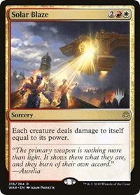 Solar Blaze [Promo Pack: Throne of Eldraine] | Tabernacle Games