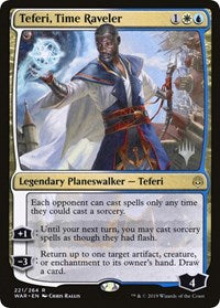 Teferi, Time Raveler [Promo Pack: Throne of Eldraine] | Tabernacle Games