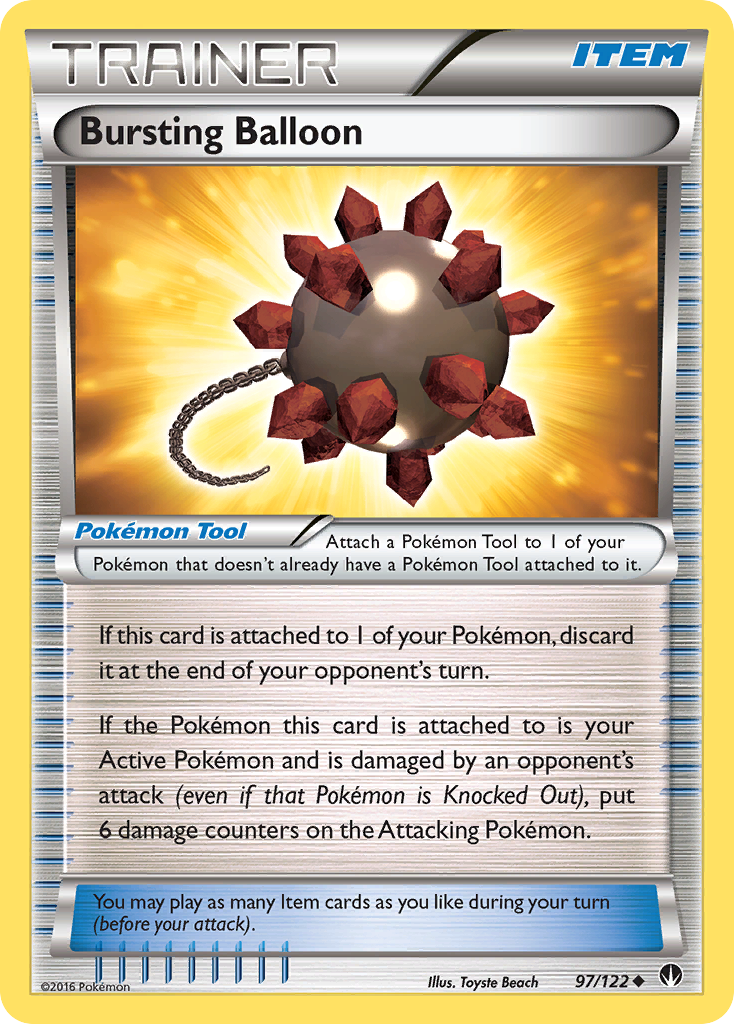 Bursting Balloon (97/122) [XY: BREAKpoint] | Tabernacle Games