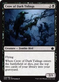 Crow of Dark Tidings [Magic Game Night 2019] | Tabernacle Games