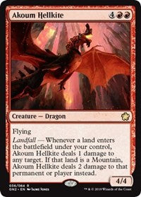 Akoum Hellkite [Magic Game Night 2019] | Tabernacle Games