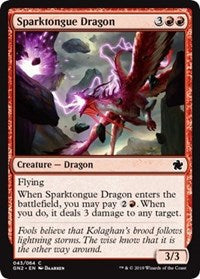 Sparktongue Dragon [Magic Game Night 2019] | Tabernacle Games