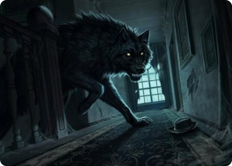 Primal Adversary Art Card [Innistrad: Midnight Hunt Art Series] | Tabernacle Games