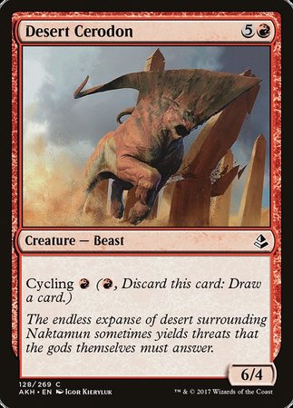 Desert Cerodon [Amonkhet] | Tabernacle Games