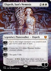 Elspeth, Sun's Nemesis (Borderless) [Theros Beyond Death] | Tabernacle Games