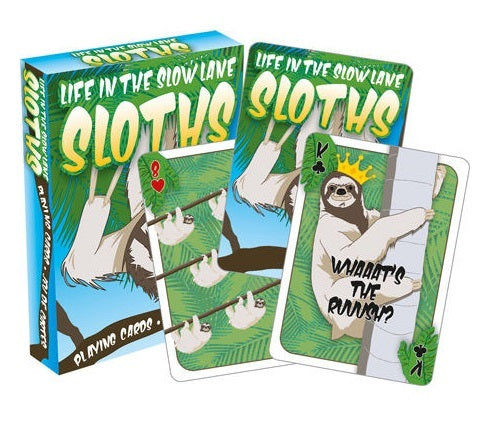 Playing Cards Sloths | Tabernacle Games