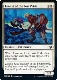 Leonin of the Lost Pride [Theros Beyond Death] | Tabernacle Games