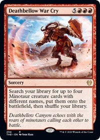 Deathbellow War Cry [Theros Beyond Death] | Tabernacle Games