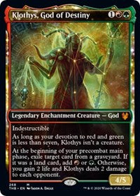 Klothys, God of Destiny (Showcase) [Theros Beyond Death] | Tabernacle Games