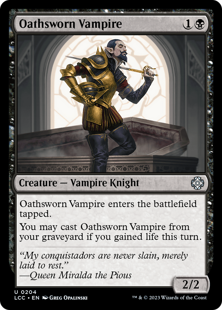 Oathsworn Vampire [The Lost Caverns of Ixalan Commander] | Tabernacle Games