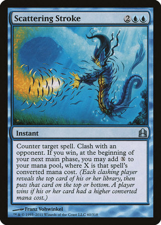 Scattering Stroke [Commander 2011] | Tabernacle Games