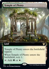 Temple of Plenty (Extended Art) [Theros Beyond Death] | Tabernacle Games