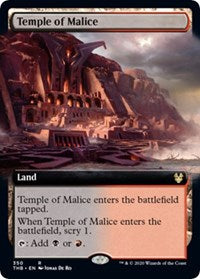 Temple of Malice (Extended Art) [Theros Beyond Death] | Tabernacle Games