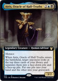 Atris, Oracle of Half-Truths (Extended Art) [Theros Beyond Death] | Tabernacle Games