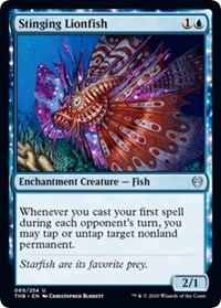 Stinging Lionfish [Theros Beyond Death] | Tabernacle Games