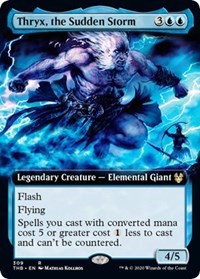 Thryx, the Sudden Storm (Extended Art) [Theros Beyond Death] | Tabernacle Games