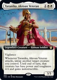 Taranika, Akroan Veteran (Extended Art) [Theros Beyond Death] | Tabernacle Games