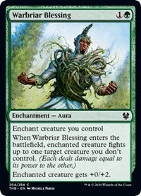 Warbriar Blessing [Theros Beyond Death] | Tabernacle Games