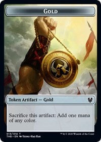 Gold Token [Theros Beyond Death] | Tabernacle Games